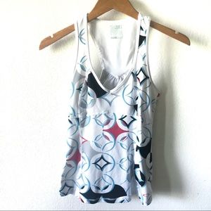 Oakley racerback tank top with built in bra